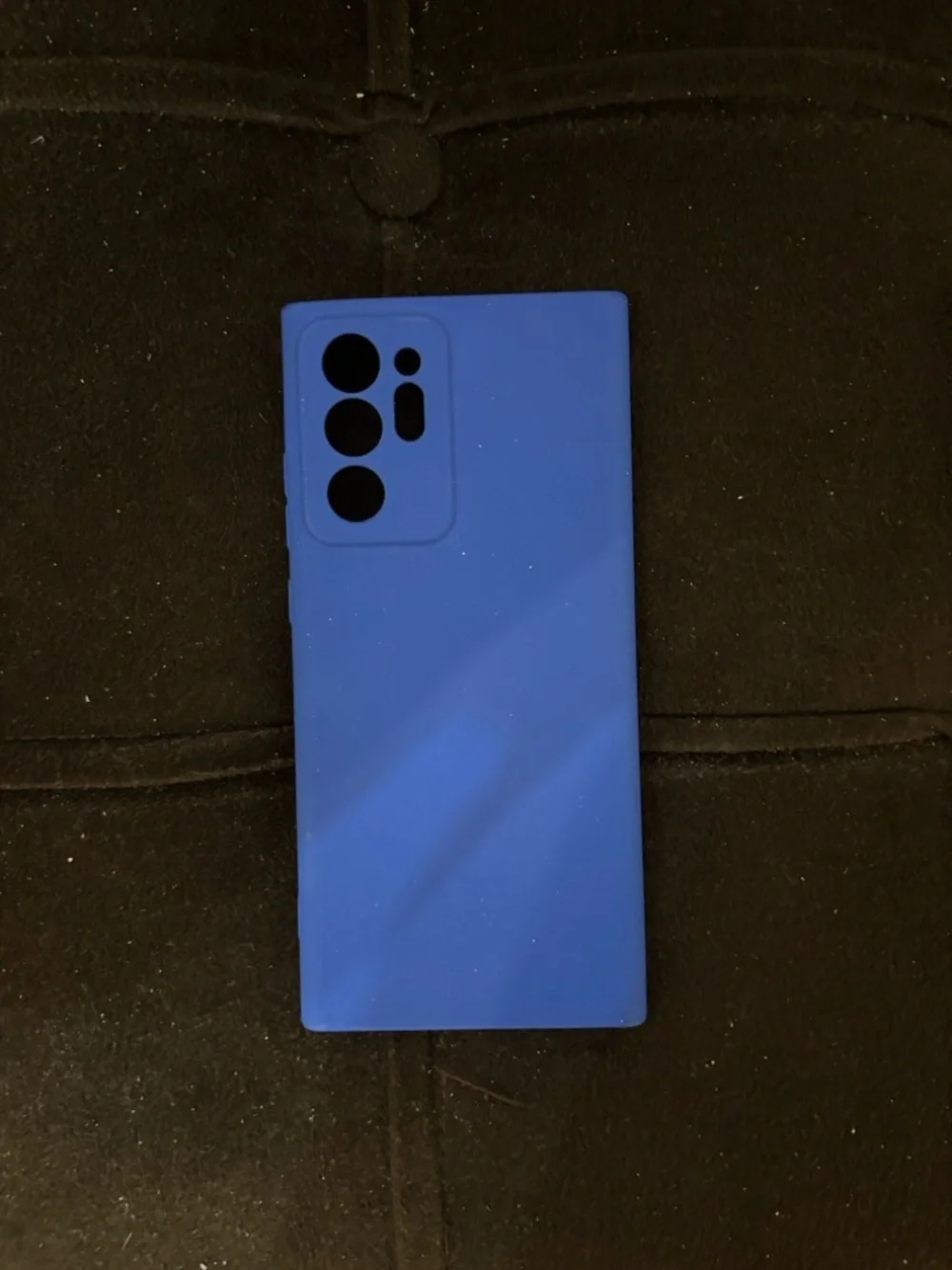 Amazon Royal Blue Silicone Phone Case for the galaxy note 20 - Picture 1 of 2